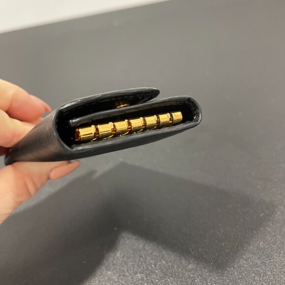 Prada 6-ring Key Case Black/Gold (JB1044) - Picture 4 of 8